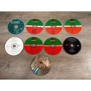 Led Zeppelin CD Compact Disc Lot of‎ 9- No Cases- CD's Only- EUC